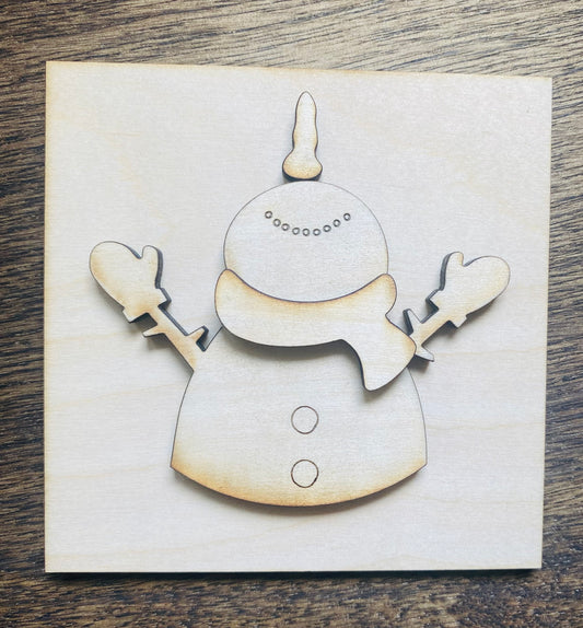 Snowman Interchangeable Tile Insert