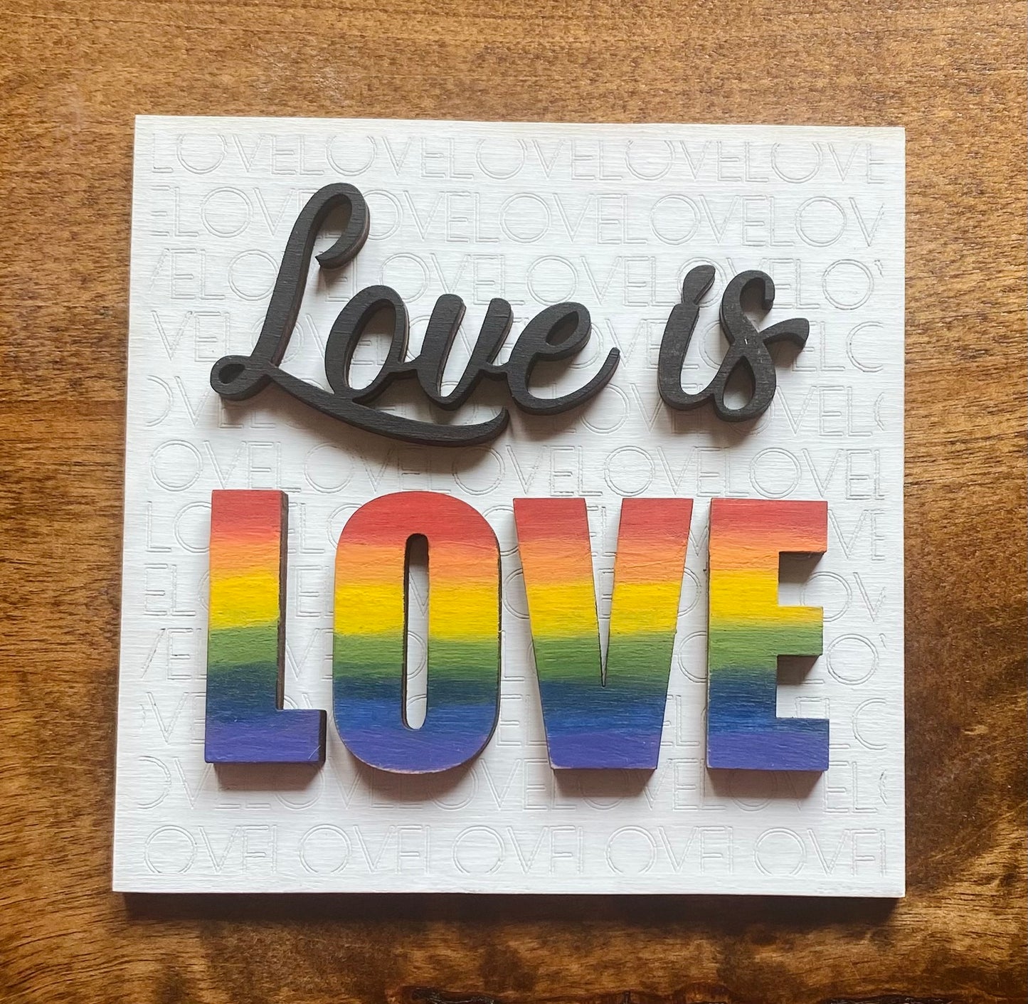 Love is LOVE Tile Insert