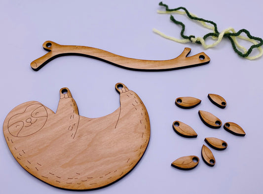 Crafter's Convention Class Kit Pre-Sale--Kid's Hanging Sloth Paint Kit