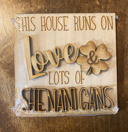 Love and Shenanigans Tile Inserts