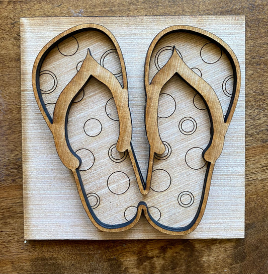 Flip Flops Tile Insert
