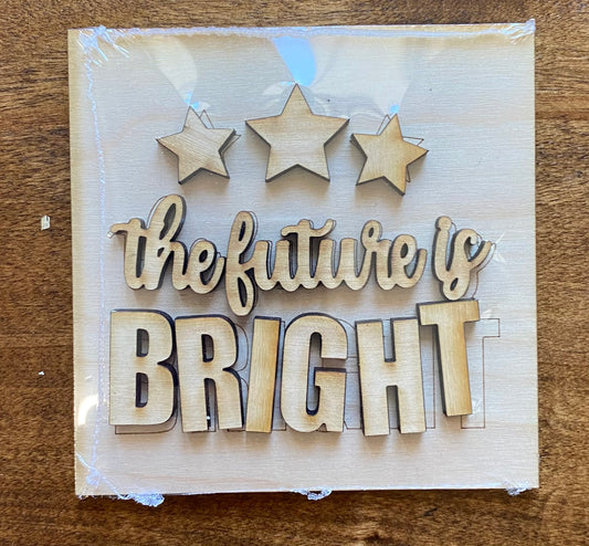 Future is Bright Tile Insert