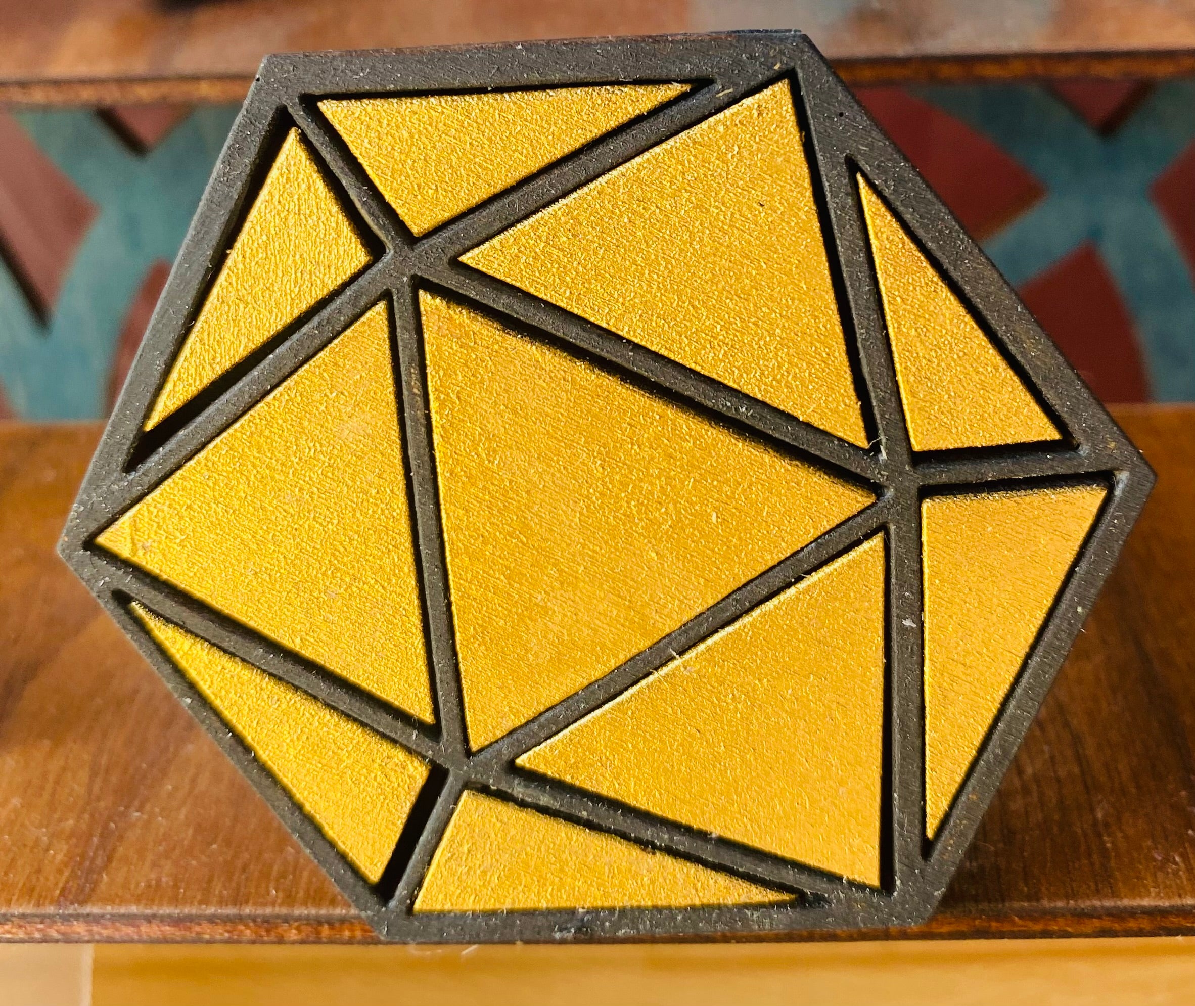 20 Sided Die Car Vent Air Freshener Mockingbird and Fox