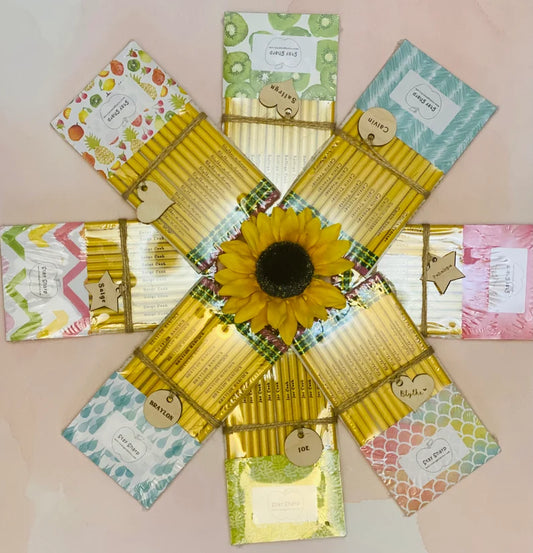 Engraved Pencils / Back to School / Personalized School Supplies / Ticonderoga Pencils / Pastel Pencils