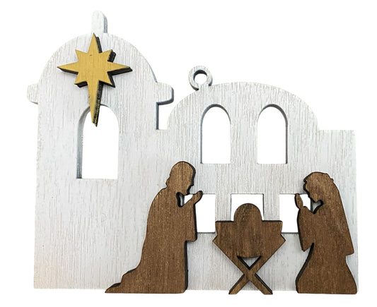Bethlehem Nativity Ornament