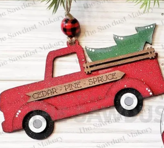 Truck Ornament Paint Kit