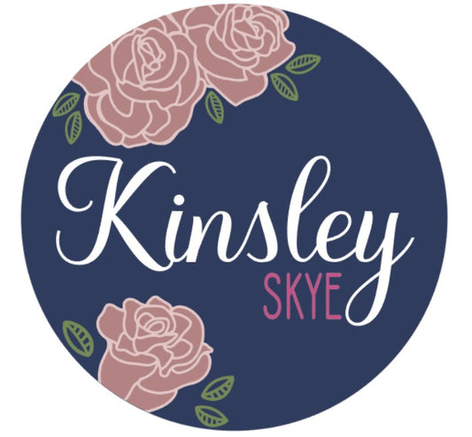 Kinsley Custom Floral Name Sign