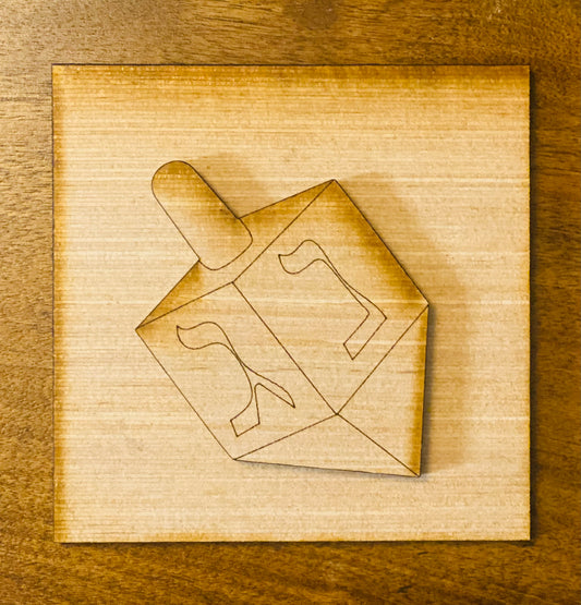 Hanukkah Dreidel Tile Inserts