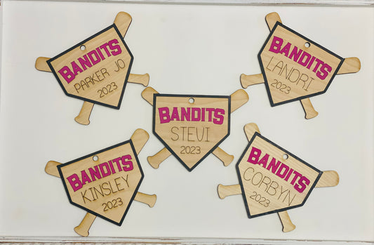 Personalized Dugout Sign